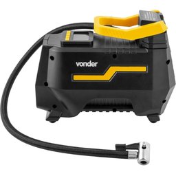 Compressor de Ar Automotivo Bivolt Automático Vonder CAV 150 Pequeno Portátil Com 3 Bicos Alça Para  - 1