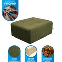 Ver imagem 2 de Cama Box Para Cachorro e Pet Quadrado Confortável com Pés com Alumínio Luna Matrix - Veludo