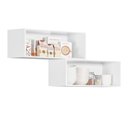 Ver imagem 3 de Armário Suspenso para Banheiro Branco - 2 Portas - Mdf - Vidro Reflecta
