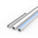 Ver imagem 2 de Canaleta Ernebras 10x10x2000 Branco com Dupla-face sem Divisao (20 Unidades)