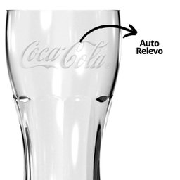 Jogo 3 Copos Coca-cola Vidro Transparente Contour 470ml - Nadir - 7