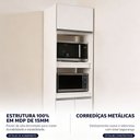 Ver imagem 3 de Paneleiro Torre Quente para Cozinha 02 Portas Ruth 56 cm - D’Rossi Branco