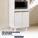 Ver imagem 5 de Paneleiro Torre Quente para Cozinha 02 Portas Ruth 56 cm - D’Rossi Branco