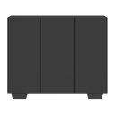 Ver imagem 6 de Gabinete Banheiro 3 Portas 90cm Multimóveis MP5031 Preto
