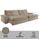 Ver imagem 4 de Sofá Apollo Veludo 02 Módulos 80 Cm B25cm Meu Sofá Online