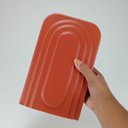 Ver imagem 4 de Vaso Opala Decorativo Cachepô Enfeite 24x15x9cm Cerâmica Coral