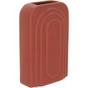 Ver imagem 1 de Vaso Opala Decorativo Cachepô Enfeite 24x15x9cm Cerâmica Coral