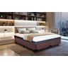 Cama Box King Size Bipartida Serenelife - Corano Marrom - 1