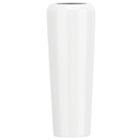 Ver imagem 1 de Vaso Decorativo Fibra de Vidro Florida P 65cm Branco Brilho Lindo Vaso