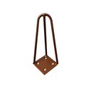 Ver imagem 6 de Kit 16 Pés de Metal 15 CM Hairpin Legs Mesas de Centro Puffs Bronze