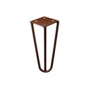 Ver imagem 5 de Kit 16 Pés de Metal 15 CM Hairpin Legs Mesas de Centro Puffs Bronze