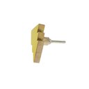 Ver imagem 2 de Puxador Madeira Raio Amarelo 2,5x5cm