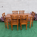 Ver imagem 6 de Mesa de Jantar Madeira de Demolição 1.60 X 0.80 com 06 Cadeiras Abc Sudeste Rústico