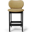 Ver imagem 4 de Kit 04 Banquetas Baixa Bar Cozinha e Sala de Jantar Fixa Betta L02 Preto Couríssimo Casco Fendi - Ly