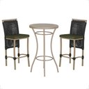 Ver imagem 1 de Mesa Bistro e 2 Banquetas Roma Fendi Corda Náutica 13 Preta