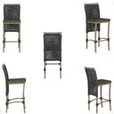 Ver imagem 5 de Mesa Bistro e 2 Banquetas Roma Fendi Corda Náutica 13 Preta