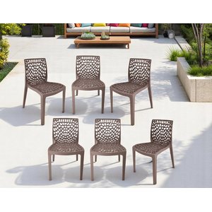 6 Cadeiras Gruvyer Fendi Sorveteria Doceria Açaiteria