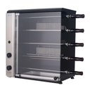 Ver imagem 1 de Churrasqueira a Gás de Bancada Vertical 5 Espetos Stand 220v