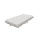 Ver imagem 3 de Cama Montessoriana Infantil Colchão Baby Grade Proteção Segurança Transição - Branco