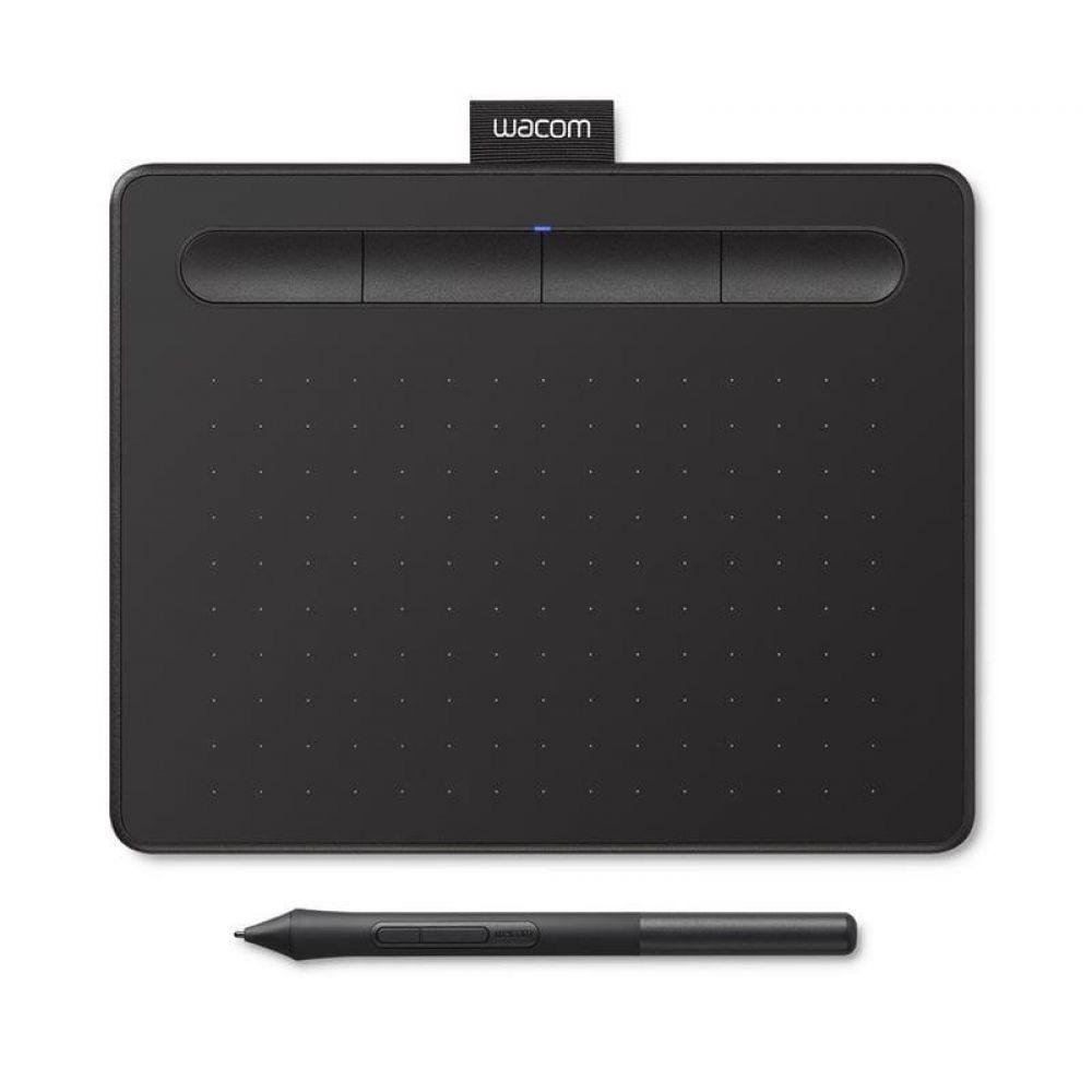 Mesa Digitalizadora Wacom Intuos Pequena Ctl4100 Cor Preta