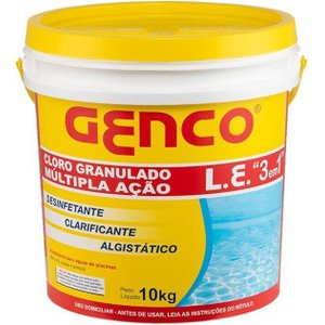 Cloro Genco L.e Mult 3x1-10kg