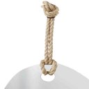 Ver imagem 2 de Espelho Decorativo Tie Alça Sisal Natural 60x45 Orgânico