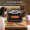 Ver imagem 3 de Takywep Grill e Air Fryer 7 em 1 Elétrico 1750w com Visor Preto