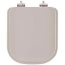 Ver imagem 1 de Assento Sanitário Poliéster Soft Close Axis Barbante para vaso Deca