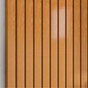 Ver imagem 2 de Painel para Tv de até 75 Polegadas Ripado 2 Prateleiras Roma:cinamomo