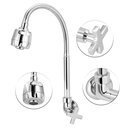 Ver imagem 2 de Torneira Flexível Parede Cozinha Gourmet Luxo Chuveirinho