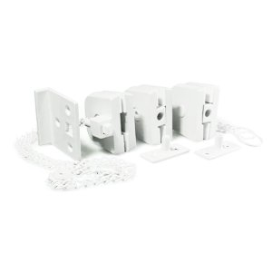 Kit 6 Basculante VA Pequeno Glass Peças kit6 Branco