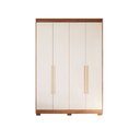 Ver imagem 2 de Roupeiro 159cm 4 Portas Julia Panan Cinamomo Grafiato