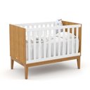 Ver imagem 5 de Jogo de Quarto Infantil Unique com Cômoda 3 Gavetas e Berço Freijó/branco Soft/eco Wood - Matic Móve