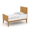 Ver imagem 6 de Jogo de Quarto Infantil Unique com Cômoda 3 Gavetas e Berço Freijó/branco Soft/eco Wood - Matic Móve
