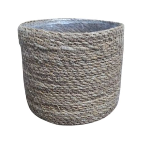 Cesto Fibra Natural Palha 15,5x18 Cm Jolitex Ternille U20359037l2057