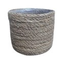Ver imagem 1 de Cesto Fibra Natural Palha 15,5x18 Cm Jolitex Ternille U20359037l2057