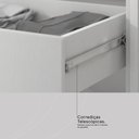 Ver imagem 5 de Camarim Penteadeira com Led 1 Gaveta Sofia - Branco
