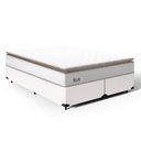 Ver imagem 1 de Cama Box com Colchão de Molas Ensacadas Pillow Top Neve Queen 158cm