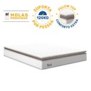 Ver imagem 3 de Cama Box com Colchão de Molas Ensacadas Pillow Top Neve Queen 158cm