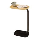 Ver imagem 1 de Mesa de Apoio Retangular G7004 Sala de Estar Nature/preto Nature/preto