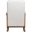 Ver mais imagens de Poltrona de Amamentação com Balanço Base Nina Líria D02 Linho Off White B-410 - Lyam Decor