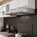 Ver imagem 6 de Colormaq Depurador de Ar Slim Cook 60cm Prata 3 Velocidades com Iluminação Embutida 127v