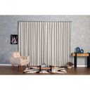 Ver imagem 2 de Cortina Microfibra com Linho 3,00x2,80 para Trilho Suíço Palha