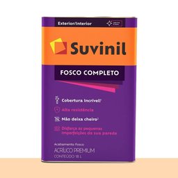 Tinta Acrílica Suvinil Premium Fosco Completo 18l - 1