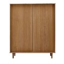 Ver imagem 5 de Balcão Gabinete Alto com 2 Portas no Acabamento em Cera Natural com Toque Acetinado / Coleção Jazz