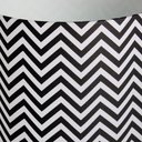 Ver imagem 4 de abajur elegance poptem tecido estampado preto e chevron luminária mesa cúpula cabeceira quarto sala