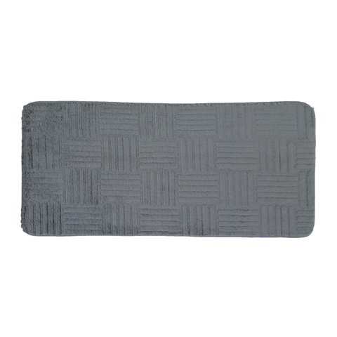 Tapete Aconchego Passadeira 45 Cm X 100 Cm - Cinza