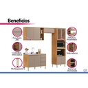 Ver imagem 5 de Cozinha Completa 4 Peças Plena CZ306 Cinamon/Nude Demóbile