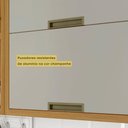 Ver imagem 7 de Armário Aéreo 2 Portas Basculantes Imperatriz Nesher Móveis Freijó-off White