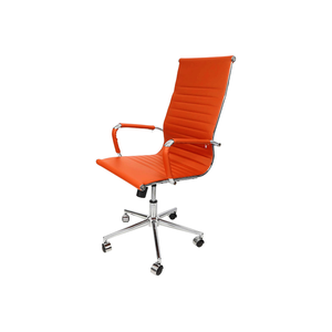 Cadeira Esteirinha Presidente Laranja D821 4b G Estilo e Conforto Bering
